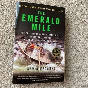 THE Emerald Mile by Kevin Fedarko  Paperback novel.